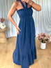ROBE COTON MARINE