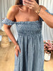 ROBE BRIGITTE NOIR