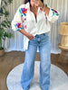 CHEMISE FLORA BRODÉE