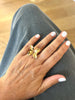 BAGUE FEUILLE