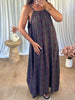 ROBE VISCOSA MARRON