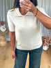 PULL POLO BEIGE
