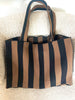 SAC CABAS RAYURES