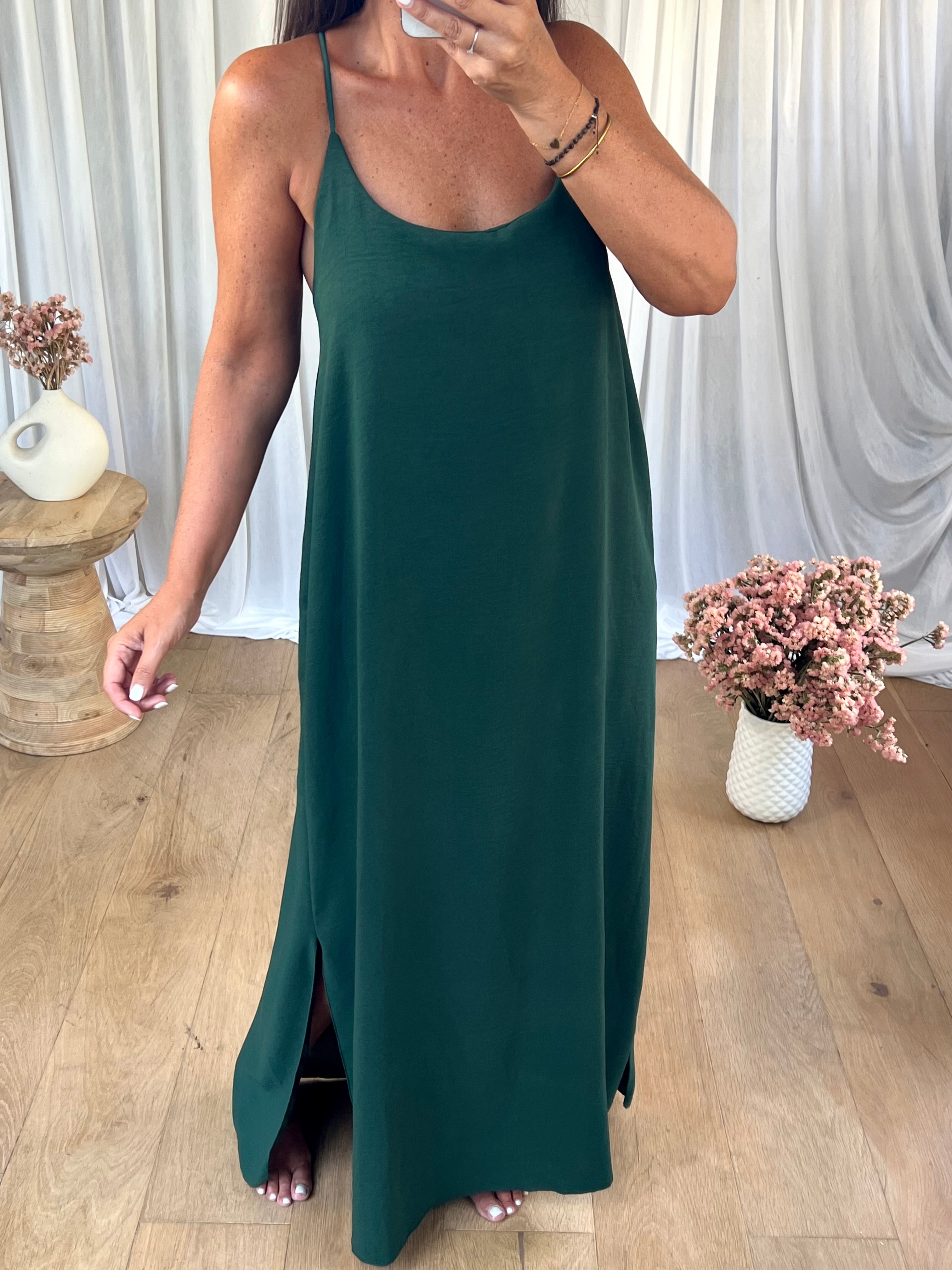 ROBE NAËL VERT BOUTEILLE