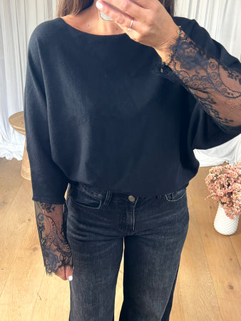 PULL LÉGER DENTELLE
