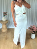 ROBE DOLCE BLANC
