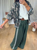 JOGGER BANDES KAKI