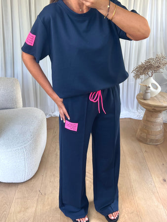 ENSEMBLE JOGGER PERFECT MARINE