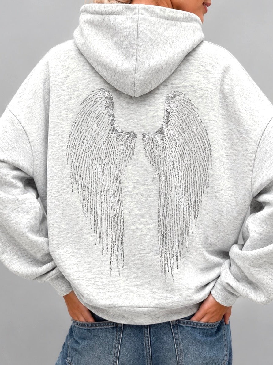 SWEAT ZIPPÉ ANGEL