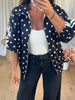 VESTE ZIPPÉE POIS