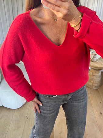 PULL VIVI ROUGE