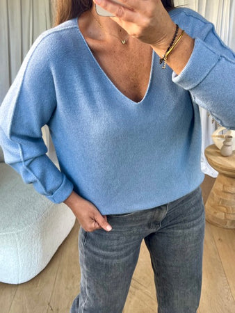 PULL VIVI BLEU