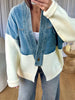 VESTE EN JEANS PULL