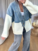 VESTE EN JEANS PULL