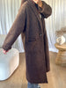 MANTEAU FEUTRINE CHOCO