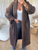 MANTEAU FEUTRINE CHOCO