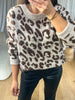 PULL LÉOPARD BEIGE
