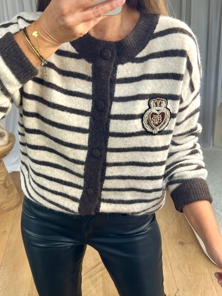 GILET ÉCUSSON CHOCO