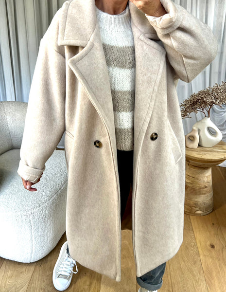 MANTEAU PAUL BEIGE