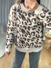 PULL LÉOPARD BEIGE