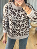 PULL LÉOPARD BEIGE