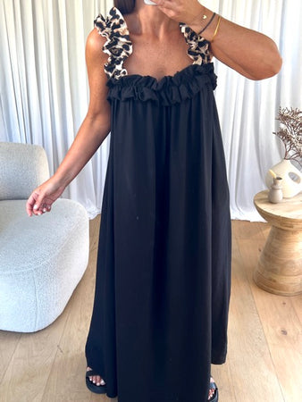 ROBE ZAYNA NOIR