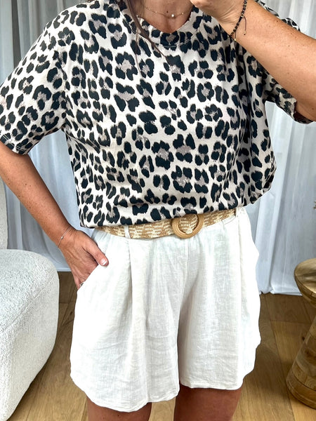T-SHIRT LIO BEIGE