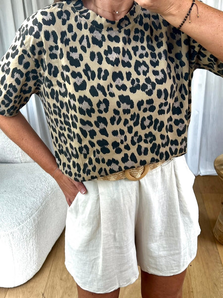 T-SHIRT LIO CAMEL