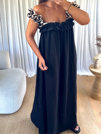 ROBE ZAYNA NOIR