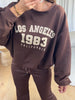ENSEMBLE JOGGER LOS ANGELES CHOCO