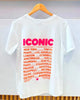 T-SHIRT ICONIC BLANC