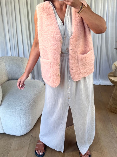 GILET SMITH ROSE
