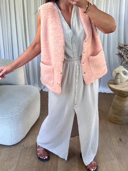GILET SMITH ROSE