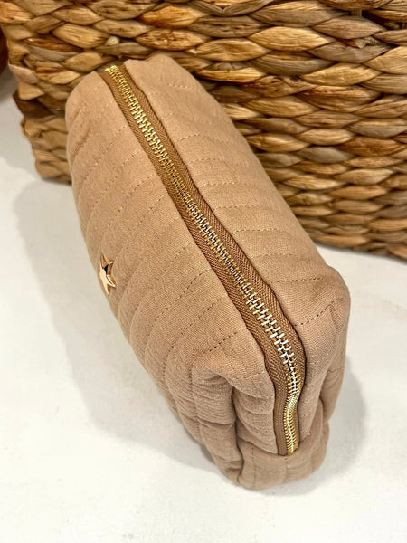 POCHETTE BOWLING GAZE CAMEL