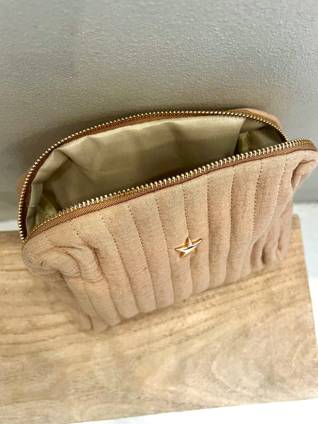 POCHETTE BOWLING GAZE CAMEL