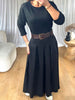 ROBE SARAH CEINTURE NOIR