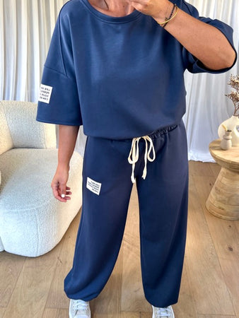 ENSEMBLE JOGGER PERFECT MARINE