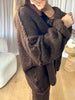 GILET COSY CHOCO