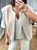 PULL VIVI MANCHES COURTES BEIGE