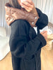 MANTEAU CAPUCHE DOUDOUNE NOIR