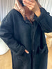 MANTEAU CAPUCHE DOUDOUNE NOIR