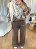 FOULARD BANDANA BEIGE
