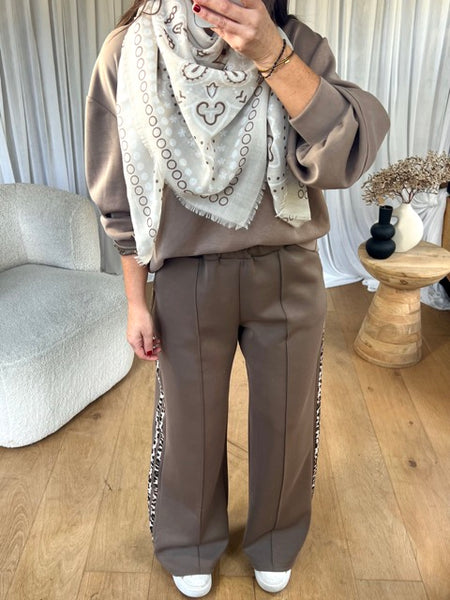 FOULARD BANDANA BEIGE