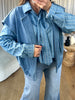 GILET SANS MANCHES DENIM