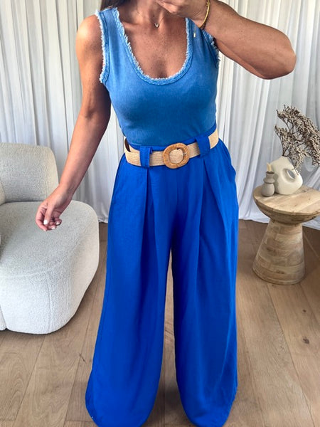 PANTALON JOY BLEU