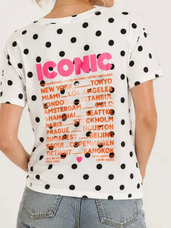 T-SHIRT ICONIC POIS