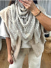 FOULARD BANDANA BEIGE