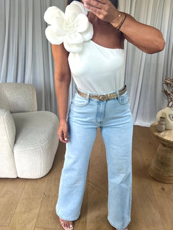 BODY FLEUR BLANC