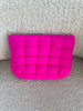 POCHETTE MATELASSÉE FUSHIA