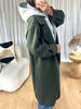 MANTEAU HENRI CAPUCHE KAKI